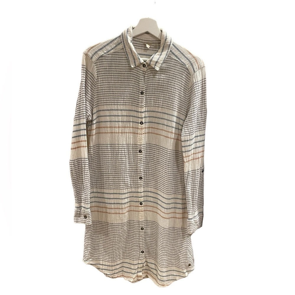 Roxy Long Sleeve Button Down Dress